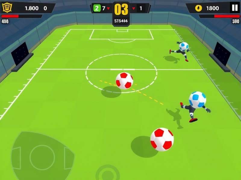 Power Ballin gameplay screenshot showing ball mechanics
